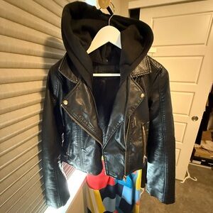 Blank NYC Black Faux Leather Jacket